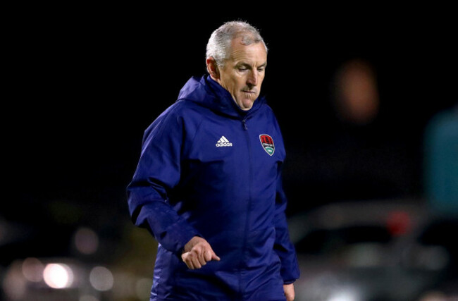 John Caulfield dejected after the game