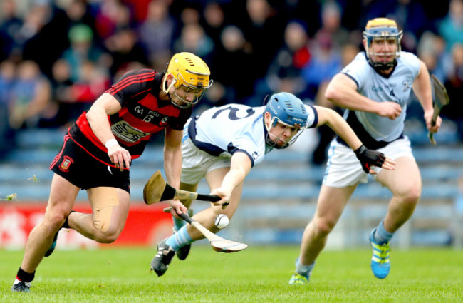 Conor Power gets past Jermone Boylan and Niall Buckley to score his sides opening goal