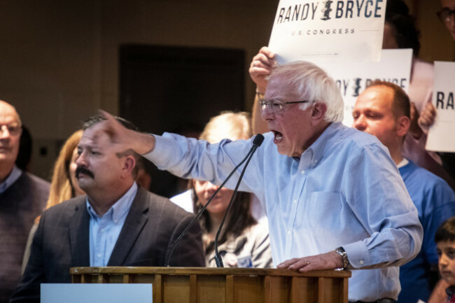 Kenosha WI: Sen. Bernie Sanders rallies in support of Wisconson Democratic candidates