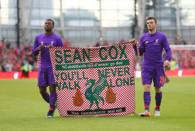 Liverpool v Napoli - Pre-Season Friendly - Aviva Stadium