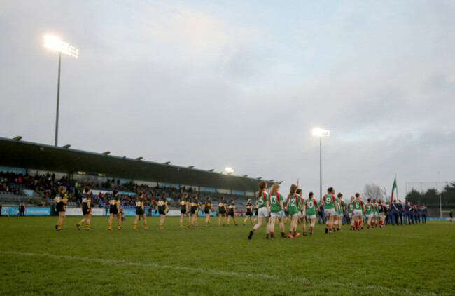 A view of the match parade
