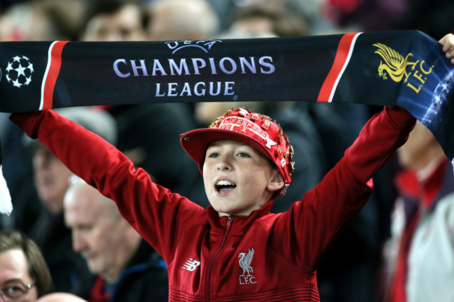 Liverpool v Red Star Belgrade - UEFA Champions League - Group C - Anfield