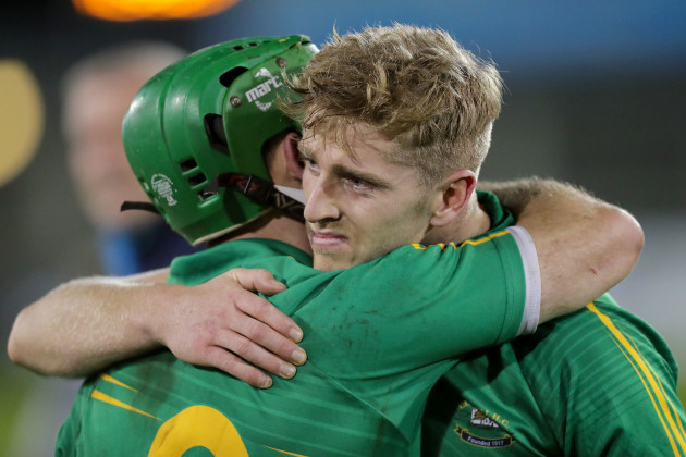 Luke Loughlin and Paddy Dowdall after the game