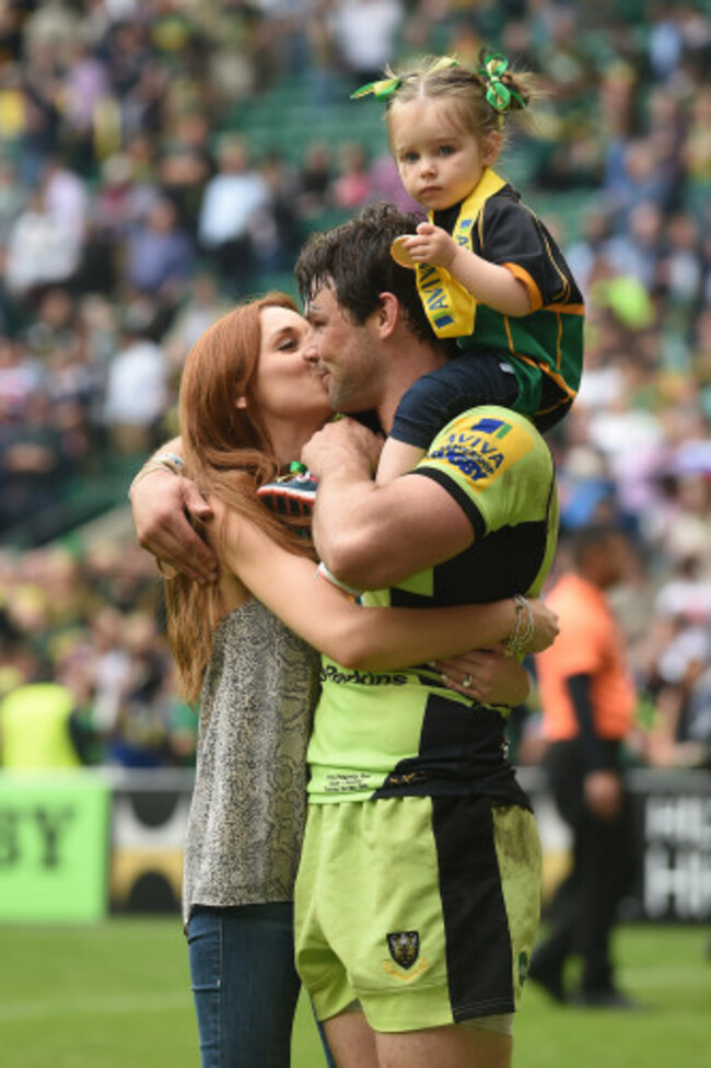 Rugby Union - Aviva Premiership Grand Final - Saracens v Northampton Saints - Twickenham