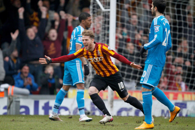 Soccer - FA Cup - Fifth Round - Bradford City v Sunderland - Valley Parade