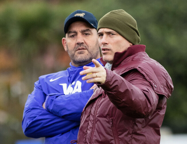 Mario Ledesma with Felipe Contepomi