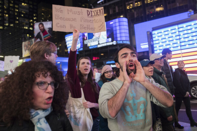 Russia Probe Protests