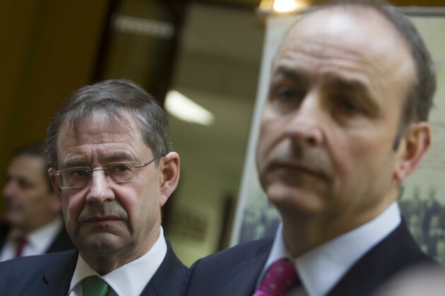 File photo FIANNA FA&Iacute;L LEADER Micheal Martin has said he will consider Eamon O Cuiv&rsquo;s frontbench position after he went rogue and announced a local election candidate in Tyrone without Martin&rsquo;s permission. End.