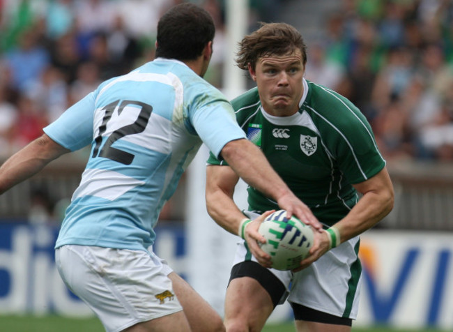 Brian O'Driscoll on the attack