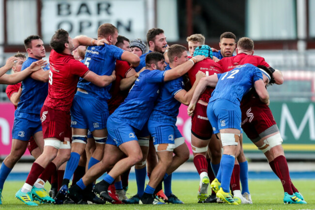 Tempers flare during the game