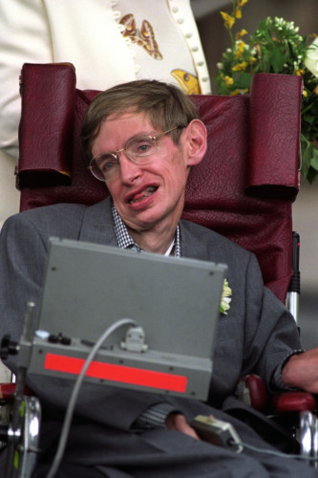 PROFESSOR STEPHEN HAWKING