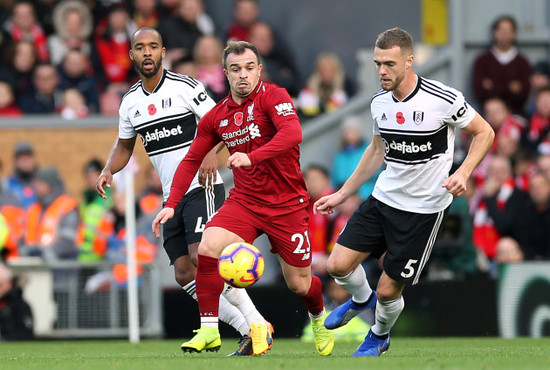 Liverpool v Fulham - Premier League - Anfield