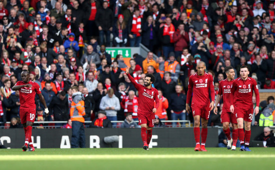 Liverpool v Fulham - Premier League - Anfield