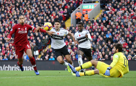 Liverpool v Fulham - Premier League - Anfield