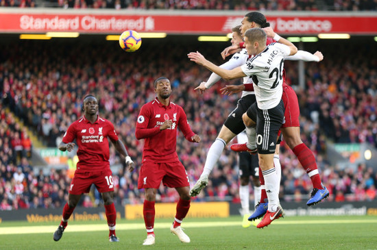 Liverpool v Fulham - Premier League - Anfield