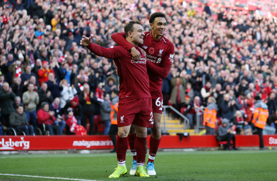 Liverpool v Fulham - Premier League - Anfield