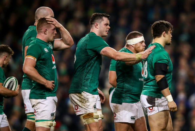 James Ryan, Sean Cronin and Andrew Porter