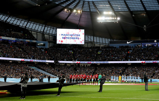 Manchester City v Manchester United - Premier League - Etihad Stadium