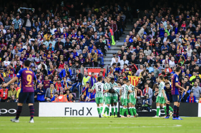 Spain: FC Barcelona v Real Betis Balompie - La Liga
