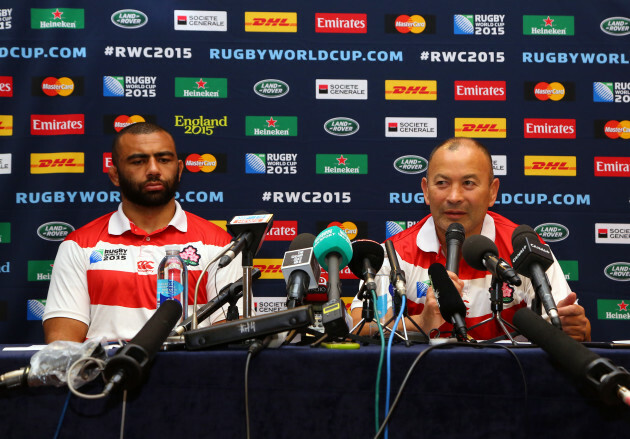 Rugby Union - Japan Press Conference - Hilton Brighton Metropole