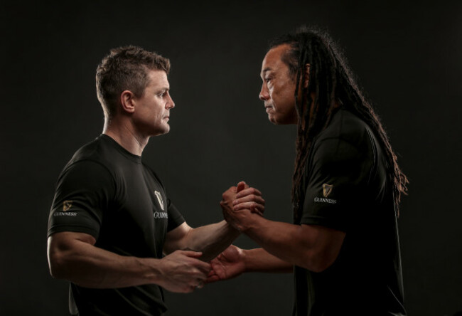 Brian O'Driscoll and Tana Umaga