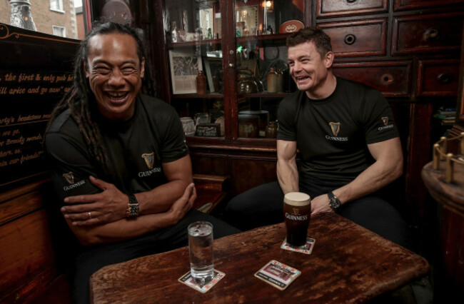 Tana Umaga and Brian O'Driscoll
