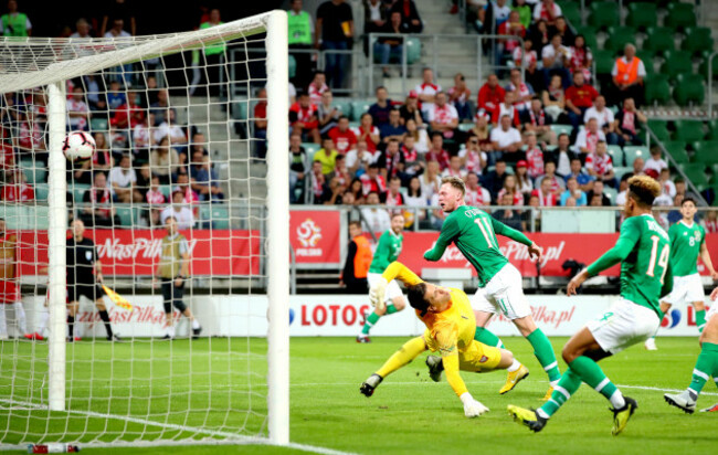 Aiden O'Brien scores his sides first goal