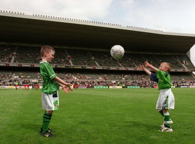 Republic of Ireland vs Northern Ireland 29/5/1999