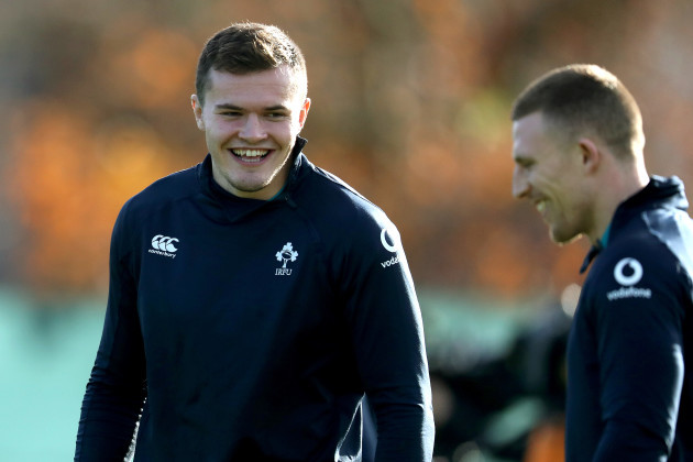 Jacob Stockdale and Andrew Conway