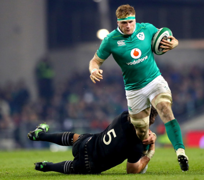 Sam Whitelock and Jamie Heaslip