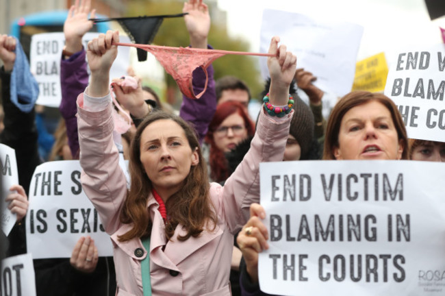 Sexual violence protest