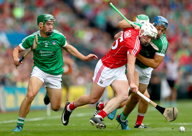 Sean Finn and Michael Casey with Pat Horgan