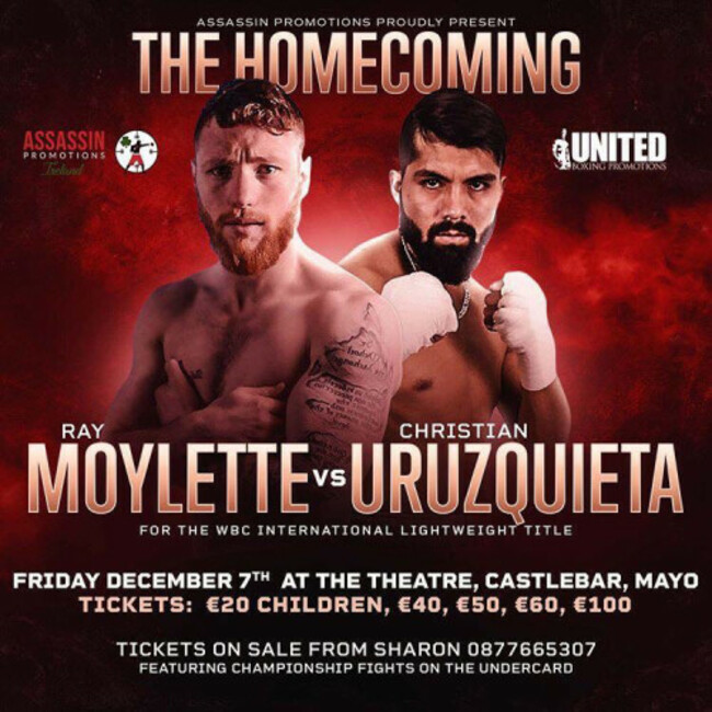 Ray Moylette homecoming