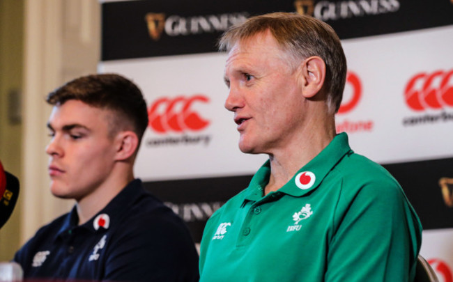 Garry Ringrose and Joe Schmidt