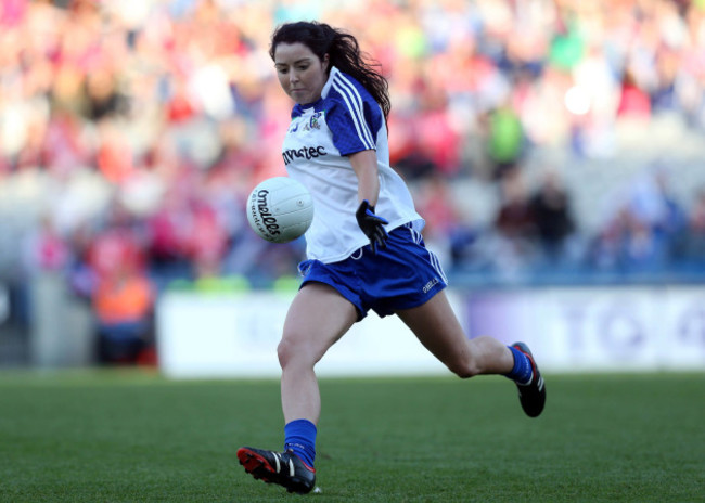 Cathriona McConnell misses a chance to level the match