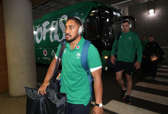 Bundee Aki arrives