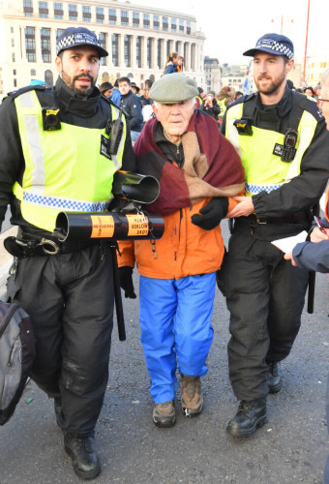 Rebellion Day environmental protest
