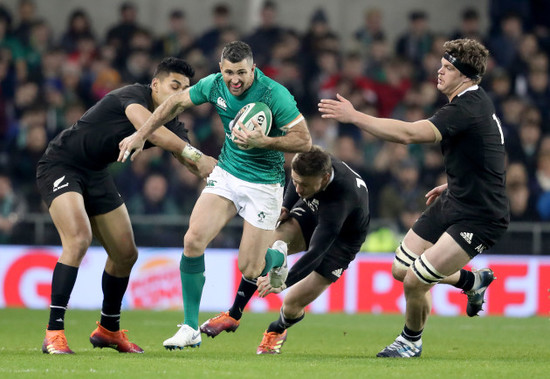 Rob Kearney breaks