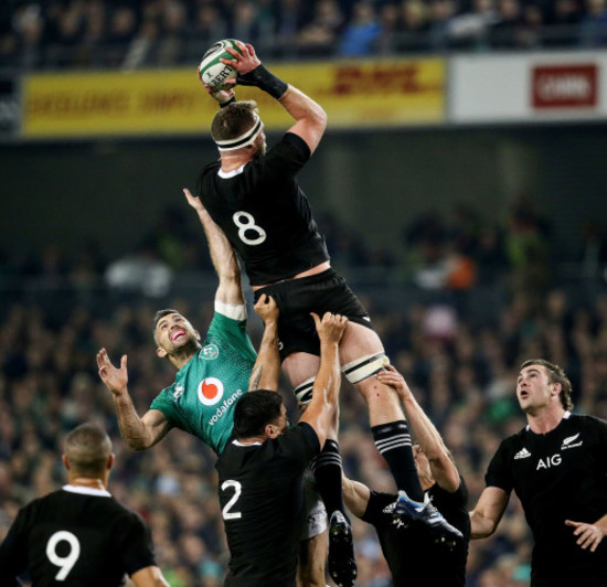 Kieran Read with Rob Kearney