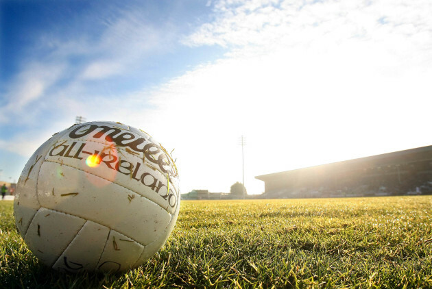 General view of a gaelic football