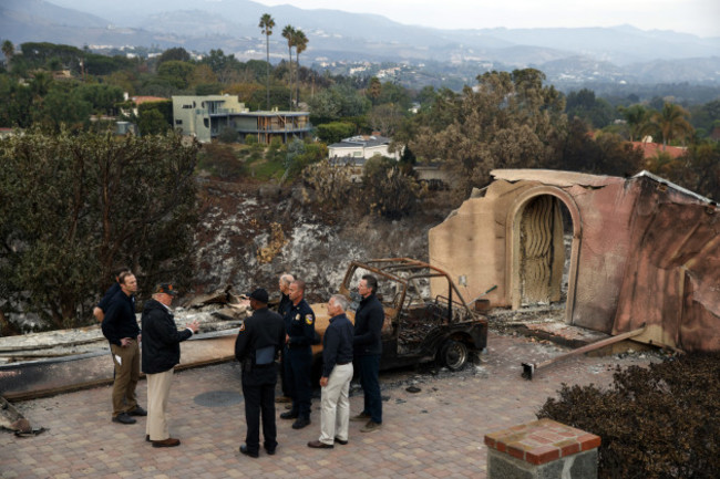 Trump California Wildfires