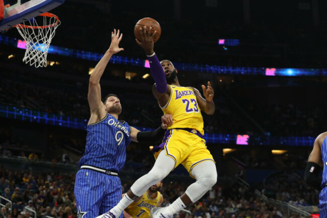 NBA: Los Angeles Lakers at Orlando Magic