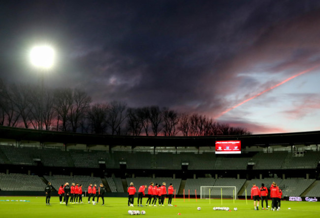 A view of training