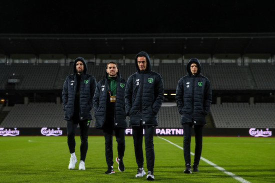 Shane Duffy, Robbie Brady and Shaun Williams