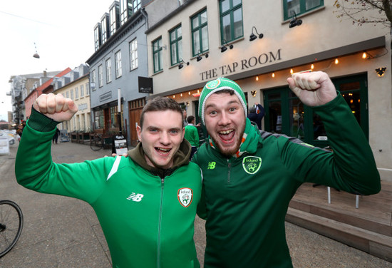 Cathal Bourke and Keith Brennan