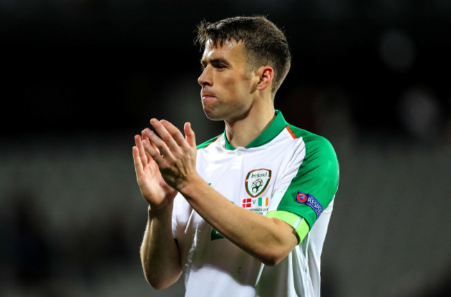 Seamus Coleman after the game