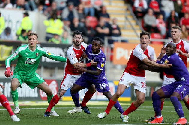 Rotherham United v Stoke City - Sky Bet Championship - AESSEAL New York Stadium