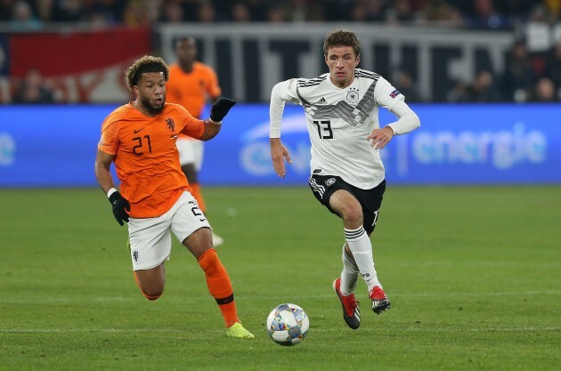 firo: 19.11.2018, Football, Lander, National Team, Season 2018/2019, UEFA Nations League, GER, Germany - NED, Netherlands, Netherlands,