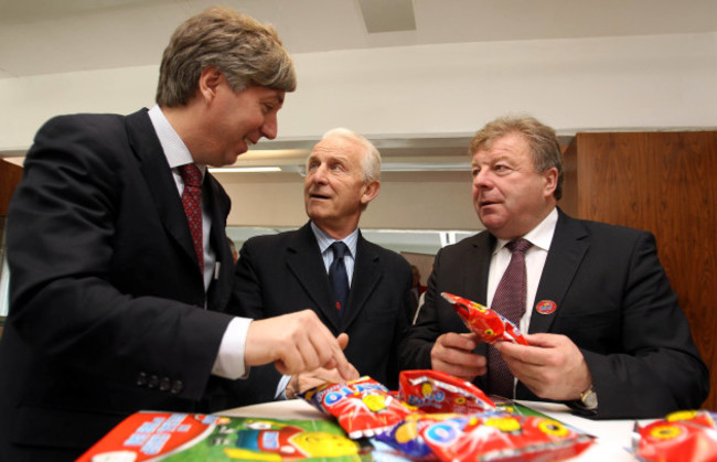 John Delaney, Giovanni Trapattoni, Raymond Coyle