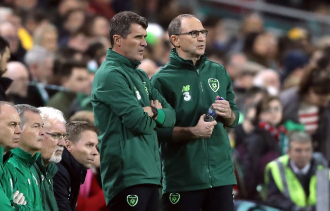 Martin O'Neill and Roy Keane File Photo